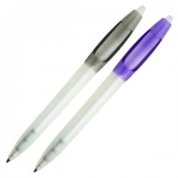 Plastic Pen Bio S! Retractable Penswith ink colour Blue